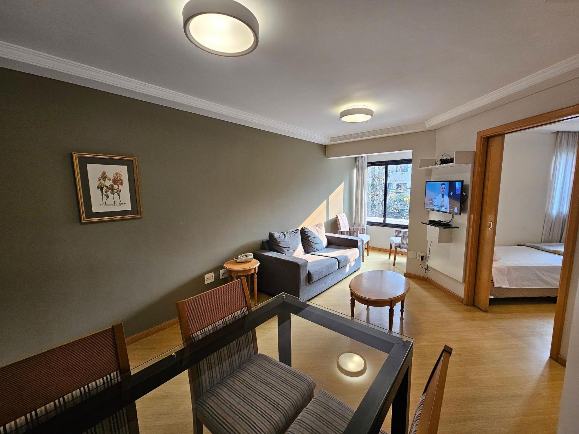 Flat Apart-Hotel Com Dois Quartos E Dois Banheiros Сан-Пауло Экстерьер фото